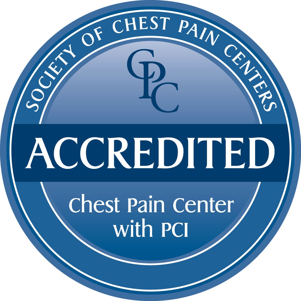 society of chest pain accred