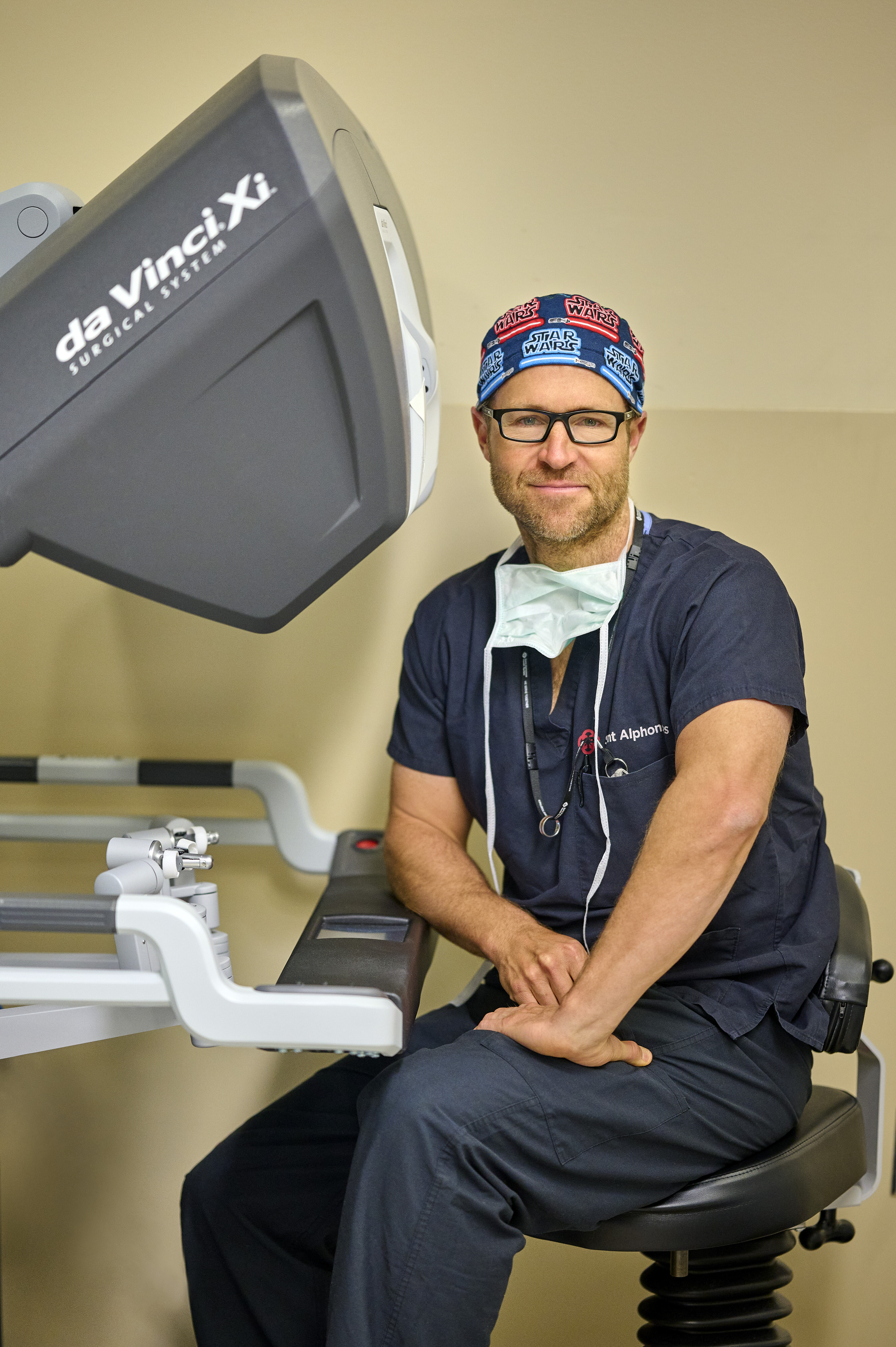 Ben Taylor 500th robotic thoracic surgery