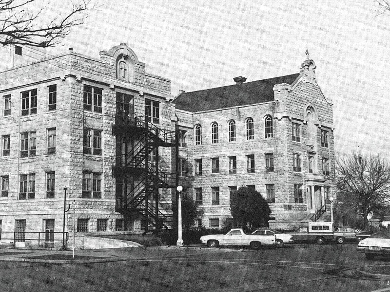 Saint Elizabeth Hospital, built 1915 at 4th St/Baker St