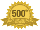 500th Joint Replacement Surgery Taylor Lara