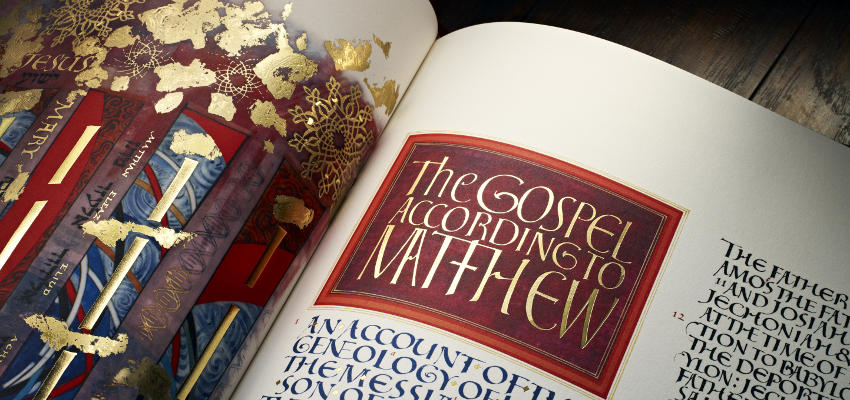 Saint Johns Bible - Gospel of Matthew