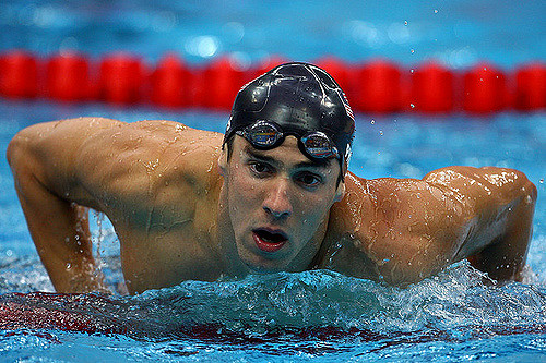 Michael Phelps Swimming